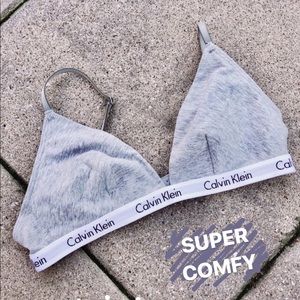 Calvin Klein triangle bra